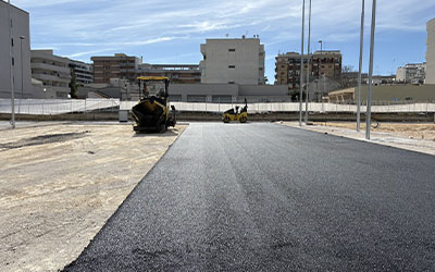 Centro Tennis Magna Grecia - Realizzazione campi da tennis e opere di urbanizzazione